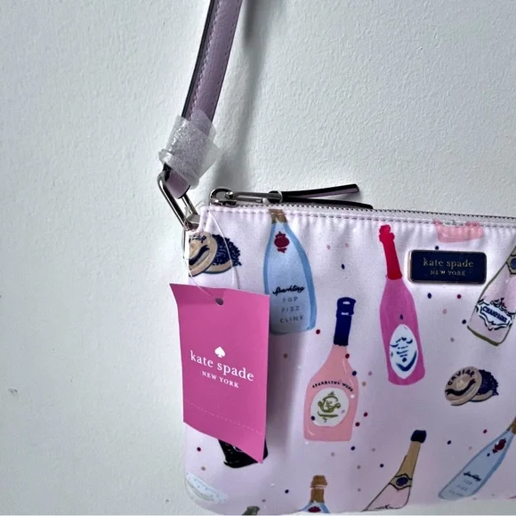 New kate spade New York Dawn Champagne Pink Crossbody Bag Purse - Picture 2 of 13